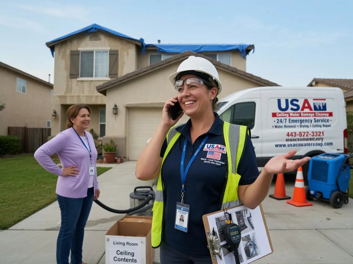 Ceiling Water Damage Restoration Center Cross, VA FAQs